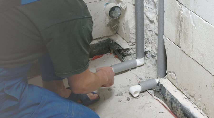 Local tankless water heater installation in Northford, CT